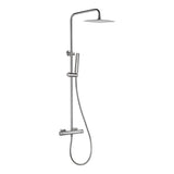 Conjunto ducha termostático Firenze níquel cepillado Imex