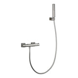 Kit ducha termostático Toscana níquel cepillado Imex