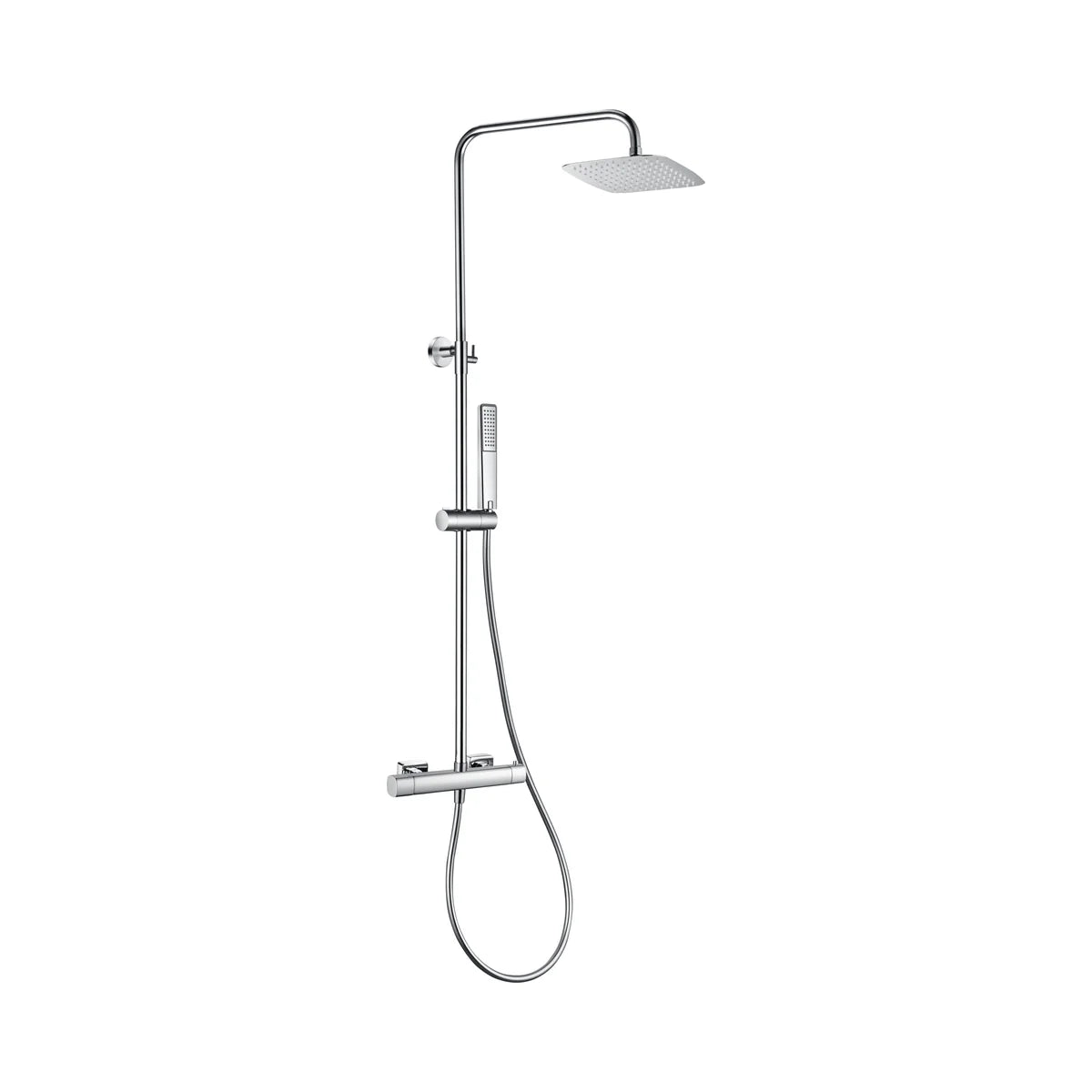 Conjunto Ducha Termostático Toscana Imex Cromo - principal - Imex