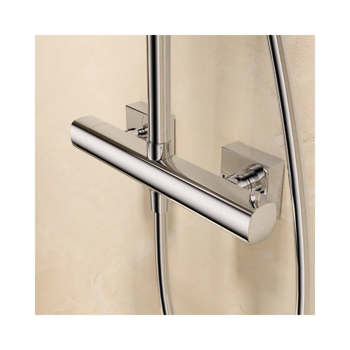 Ducha Termostática Toscana Negro Mate Imex - Compra Ya - ambiente_3 - Imex