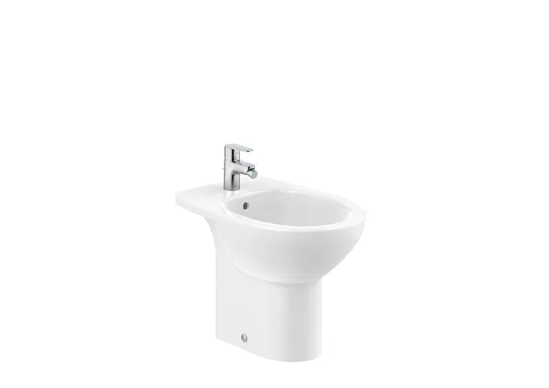 ROCA VICTORIA A355394000 Bidé com furo para torneira de 35,5 cm em porcelana branca