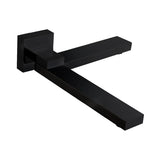 Caño bañera plegable Negro Mate minimalista Imex