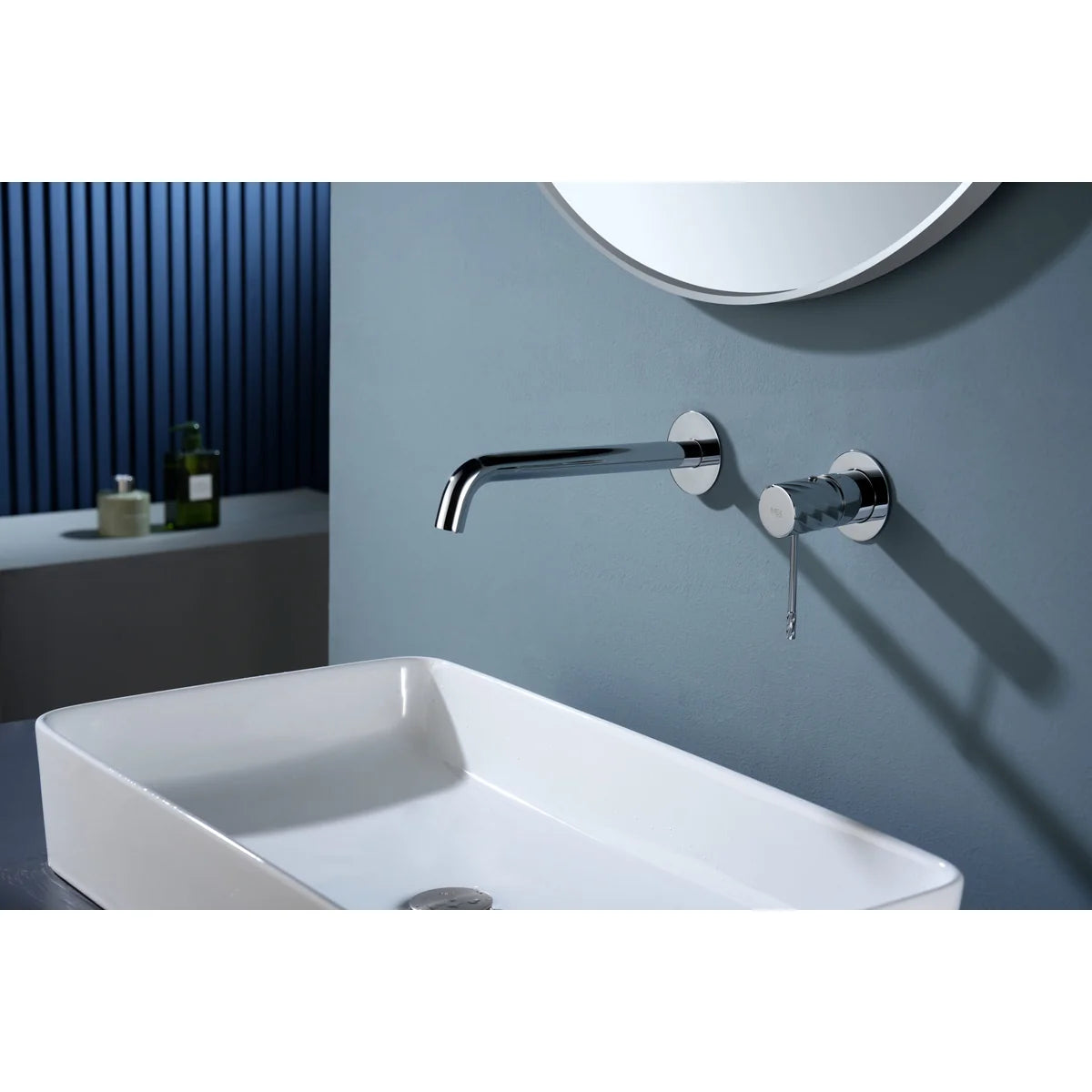 Monomando Empotrado Lavabo Bless Imex Oro rosa cepillado en ambiente