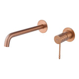 Monomando empotrado lavabo Bless oro rosa cepillado Imex