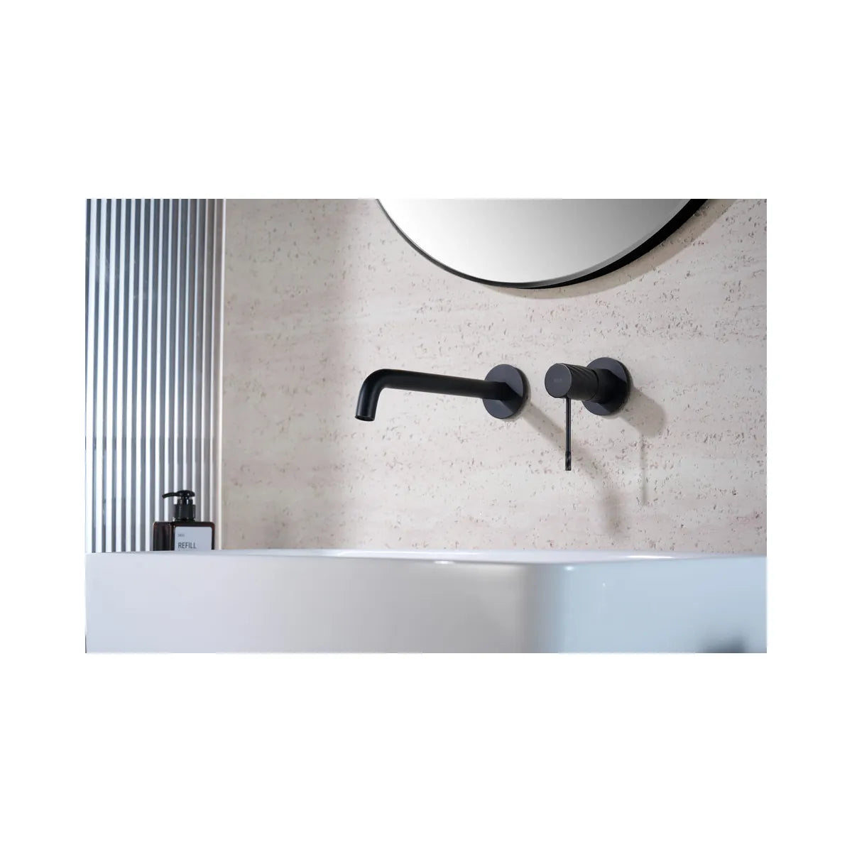Monomando Empotrado Lavabo Bless Negro Mate Imex - ambiente_1 - Imex