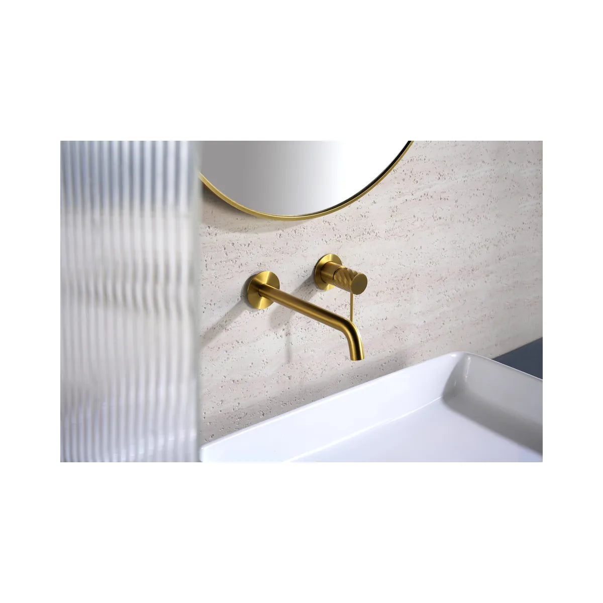 Monomando Empotrado Lavabo Bless Oro Cepillado Imex - ambiente_1 - Imex