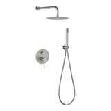 Conjunto ducha monomando empotrado Bless níquel cepillado Imex