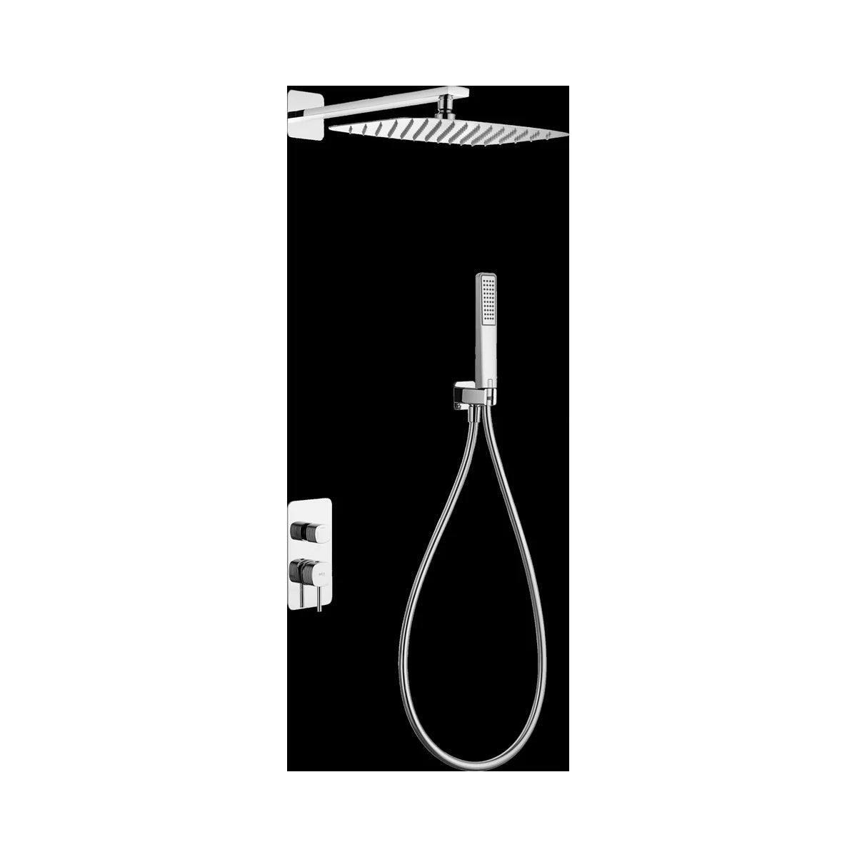 Conjunto Ducha Monomando Empotrado Firenze Cromo Imex - principal - Imex
