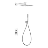 Conjunto Ducha Monomando Empotrado Toscana Cromo Imex