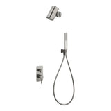 Set Doccia Miscelatore Incasso Toscana con Soffione Tube Imex Nichel