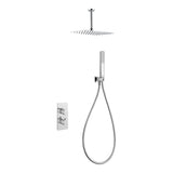 Conjunto ducha termostático empotrado Arezzo cromo Imex