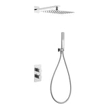 Conjunto ducha termostático empotrado Firenze cromo Imex
