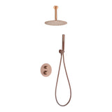 Rose Gold Imex Salerno Built-In 2-Way Shower Set Slim