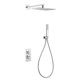 Conjunto ducha termostático empotrado Toscana cromo Imex