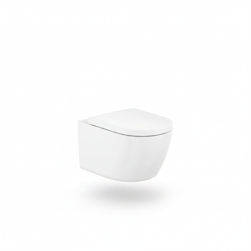 Inodoro suspendido Roca Rimless Blanco brillo