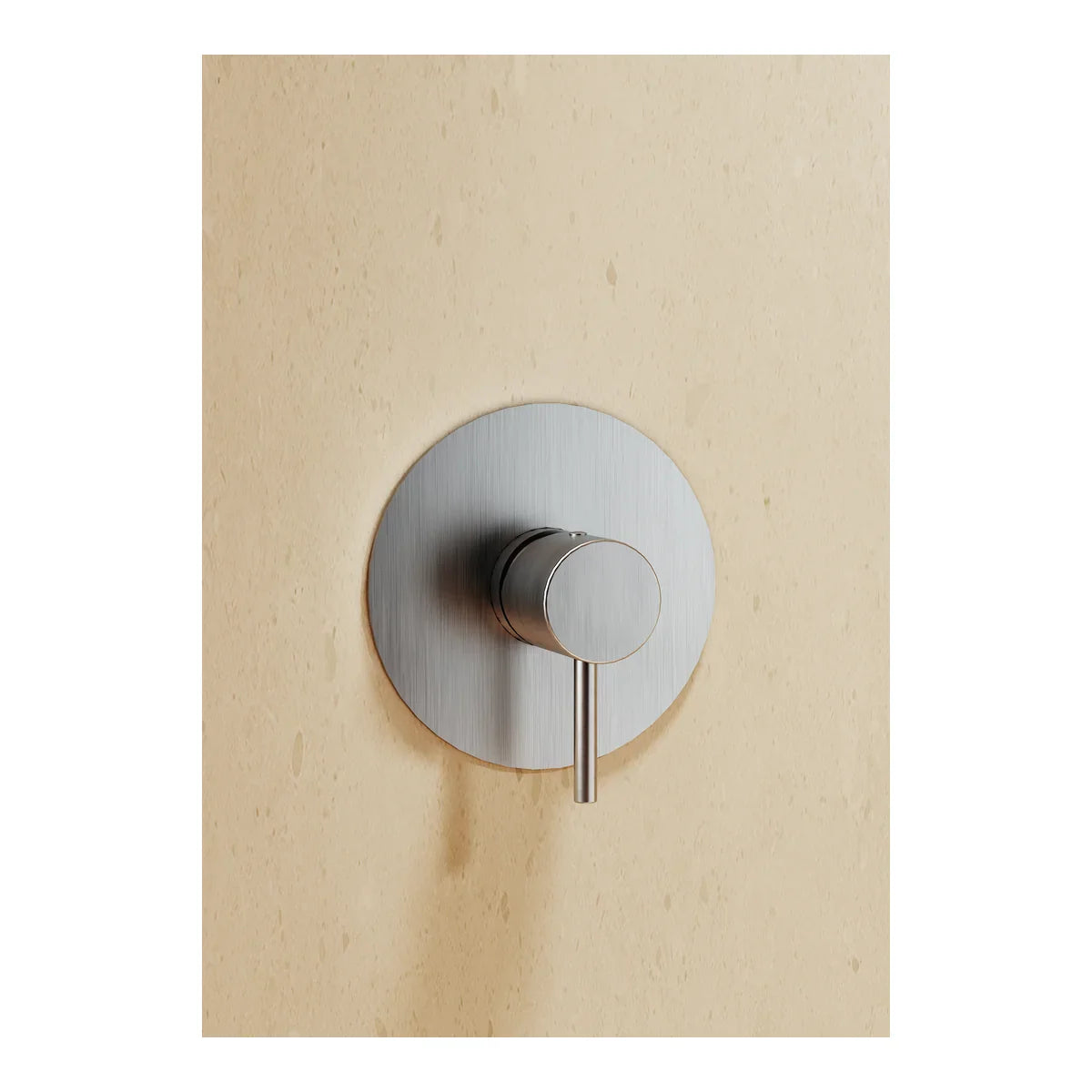 Monza 1-Way Recessed Mixer Set With Matte Black Handle