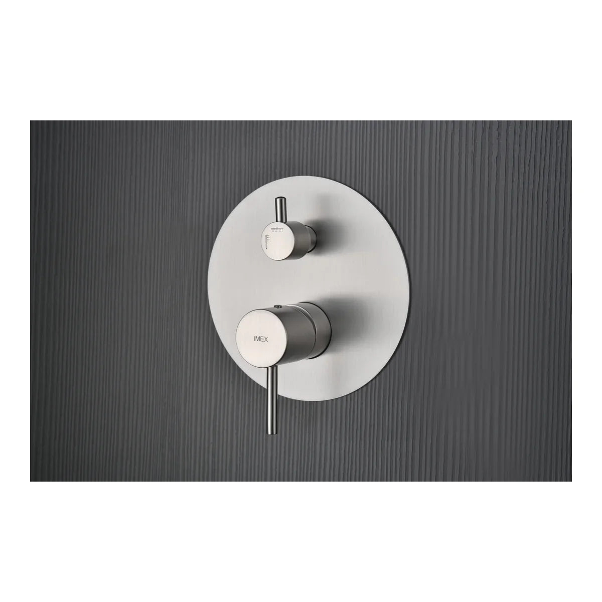 Monza Brushed Nickel Built-in Single Handle Shower Set