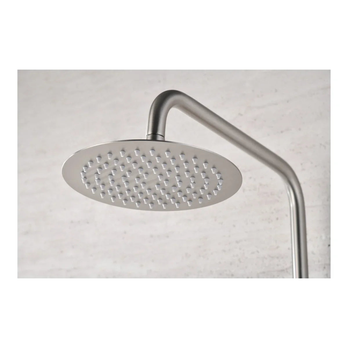 Monza Brushed Nickel Thermostatic Shower Set