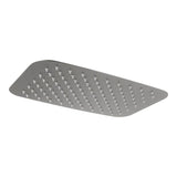 Rociador Rectangular 25X40 Níquel Cepillado Imex