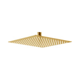 Rociador Cuadrado 25x25 Oro Cepillado Imex
