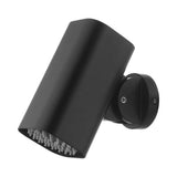 Rociador cuadrado 8x8cm Tube para ducha empotrada negro mate Imex