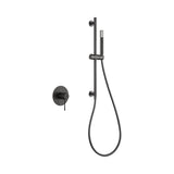 Set Ducha Empotrado Mosú Black Gun Metal Imex