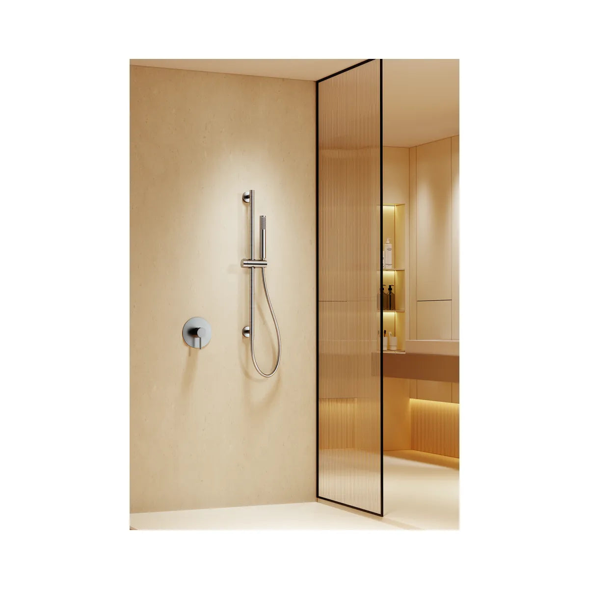 Set Monomando Empotrado Monza Cromo Imex | Merkimarket - ambiente_1 - Imex