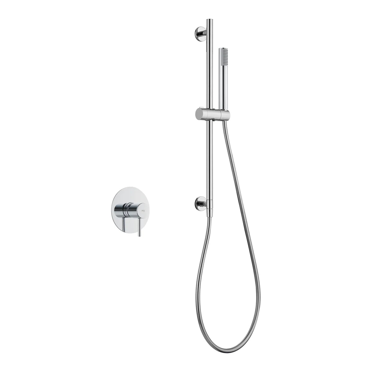 Monza 1-Way Recessed Mixer Set With Chrome Handle
