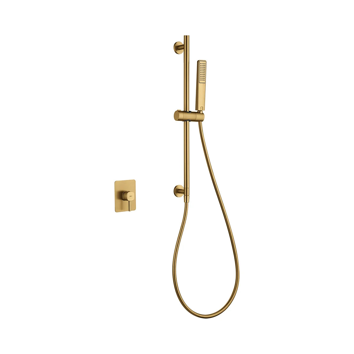 Set Monomando Empotrado Toscana Oro Cepillado Imex - principal - Imex