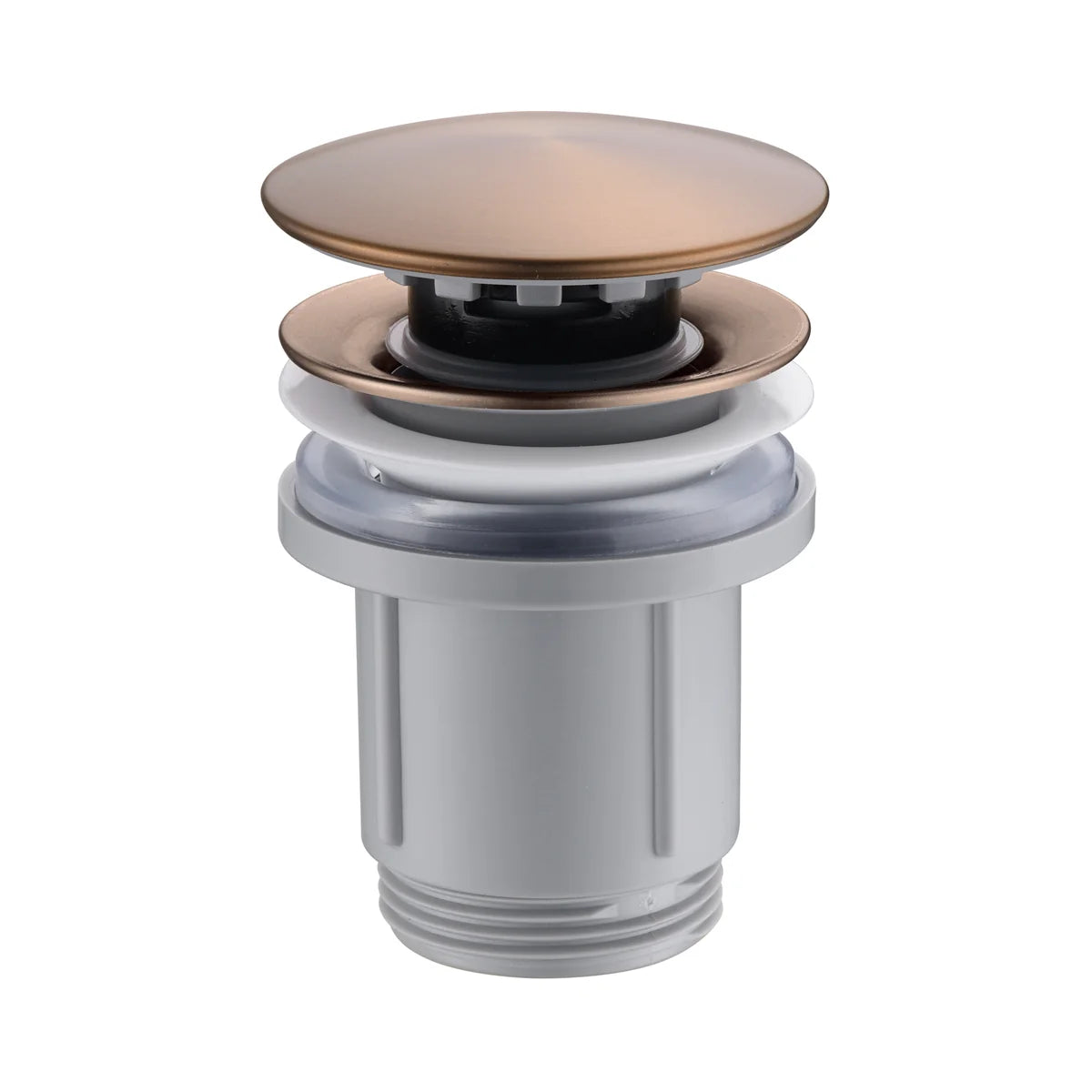 Válvula Click-Clack PVC Oro Rosa Cepillado Imex - principal - Imex