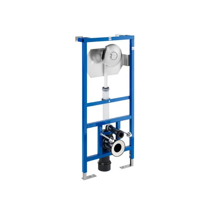 Roca Round Pacote de vaso sanitário suspenso Rimless com tampa amortecida e caixa de descarga com saída horizontal