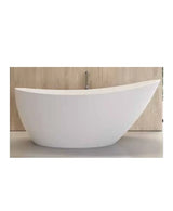 Bañera exenta con diseño moderno elaborada de gel COAT Salomón Aquore