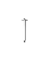 Square-shaped ceiling shower arm made of 20 cm brass CUÉ by Aquore