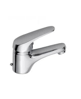 Grifo de lavabo monomando de latón cromado de 11,5 cm de alto Base de Aquore