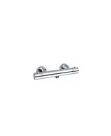 Thermostatic shower faucet made of brass with a chrome finish PINE by Aquore