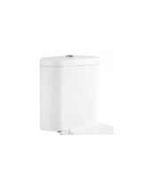 Ceramic tank with bottom entry in gloss white finish for the NEW BOLONIA toilet by Aquore