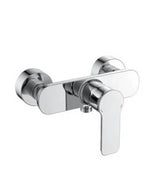 Grifo monomando para ducha con set de ducha y cartucho con discos cerámicos NAUTILUS de Aquore