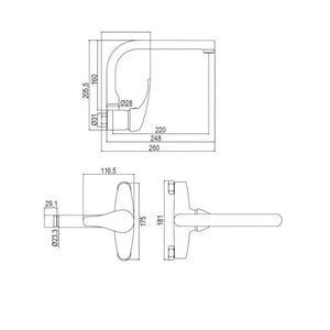 aquore_cannon_34980_sa_23608_griferia_monomando_para_fregadero_con_cano_giratorio_de_colocacion_a_pared_y_acabado_cromo_2