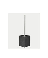 Escobillero de suelo para baño de 10x32 cm con acabado de piedra BLACK de Aquore