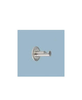 Percha para baño diseño recto fabricado en acero inoxidable de 6x5 cm FOCUS de Aquore