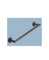 Towel bar made of 46 cm stainless steel and 3M DARK adhesive by Aquore