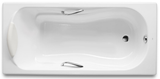 Baignoire Rectangulaire en Fonte Haiti 140 cm Blanc Roca