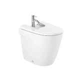 Roca Ona A357687000 bidé compacto de pie hecho en porcelana de 36 cm con un acabado en color blanco Roca