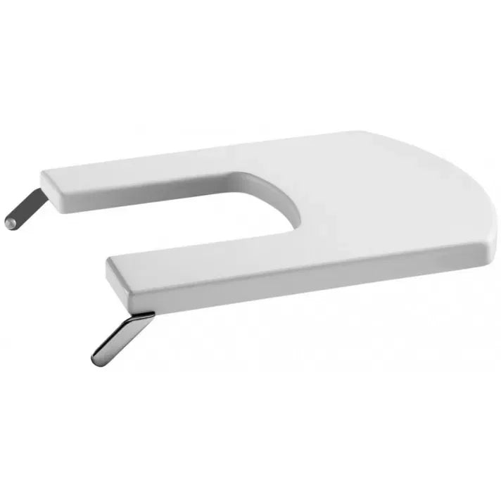 ROCA HALL A357624000 Bidet compacto para instalación adosada a pared de 35,5 cm fabricado en porcelana de color blanco - MerkiMarket