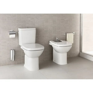 ROCA DEBBA A355994000 Bidet con juego de fijación de 35,5 cm fabricado en porcelana de color blanco - MerkiMarket