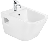 Bidet Suspendu sans Abattant The Gap Square 54 cm Blanc Roca