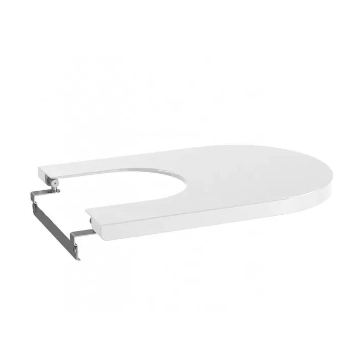 ROCA INSPIRA A357527000 Bidet con un agujero para grifería de 37 cm fabricado en porcelana de color blanco  Round - MerkiMarket