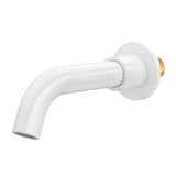 Caño redondo 15 cm blanco con rosca 1/2 pulgada de Valaz