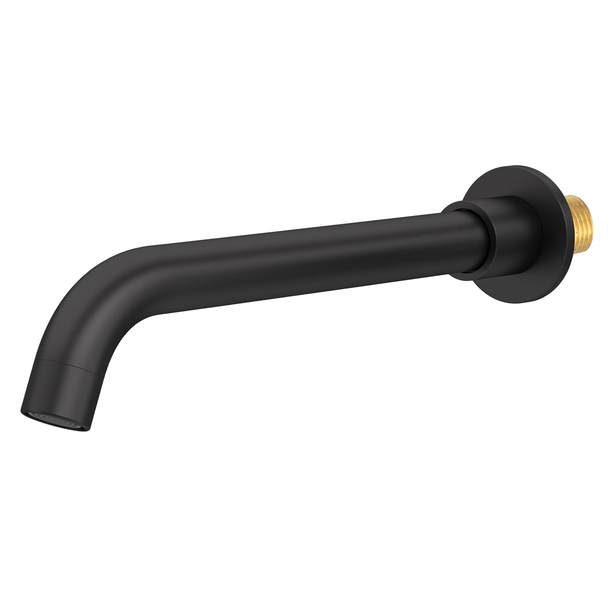 Caño redondo de 26 cm negro mate con rosca 1/2 de Valaz 0