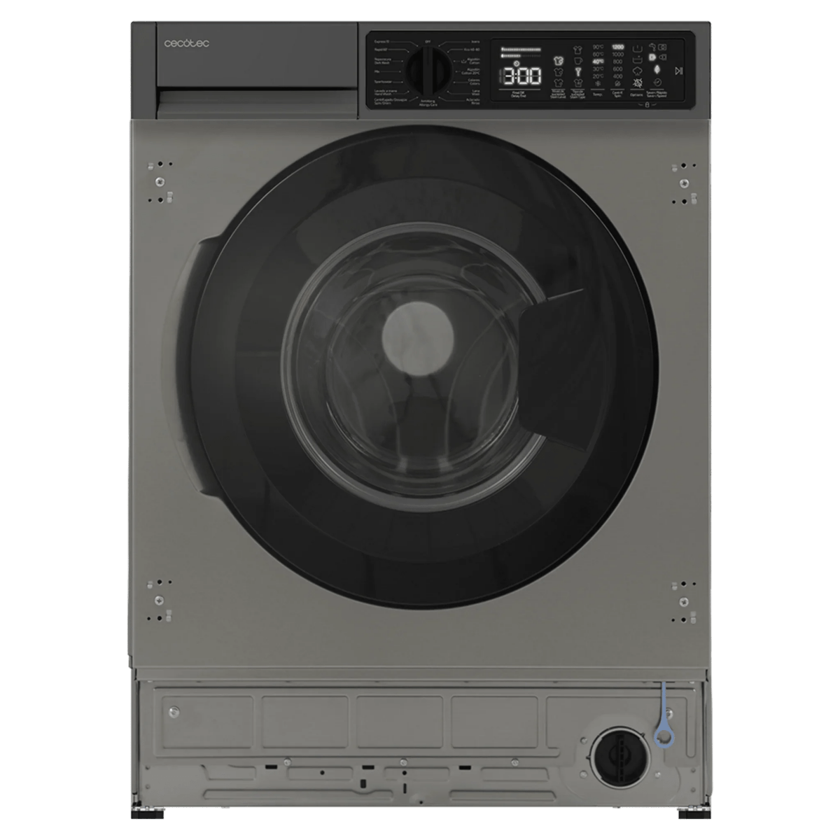 Integrable Bolero DressCode 750 BI Inverter 7kg Washing Machine with SteamMax and 15 Programs from Cecotec